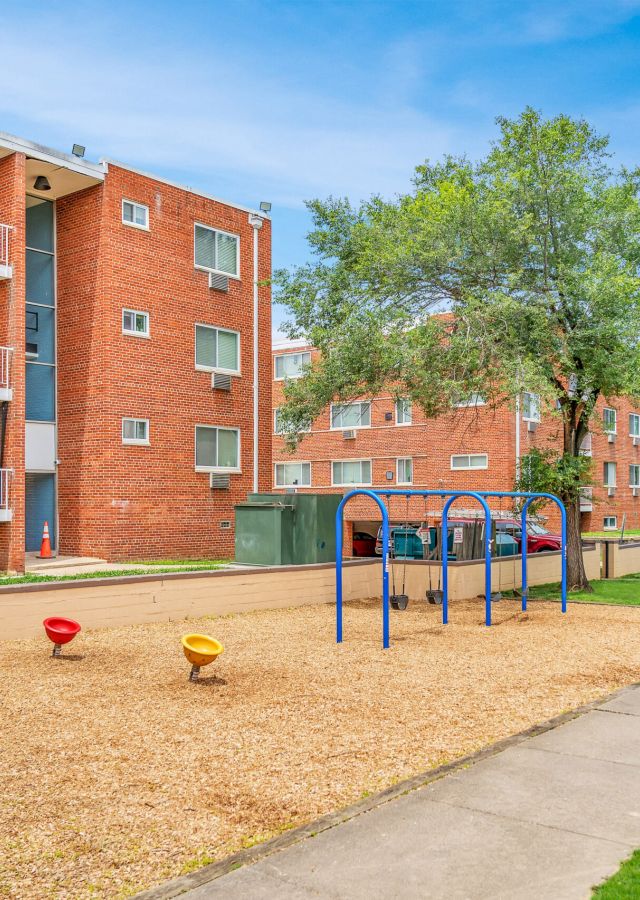 Playground outside of Mason Avenue
