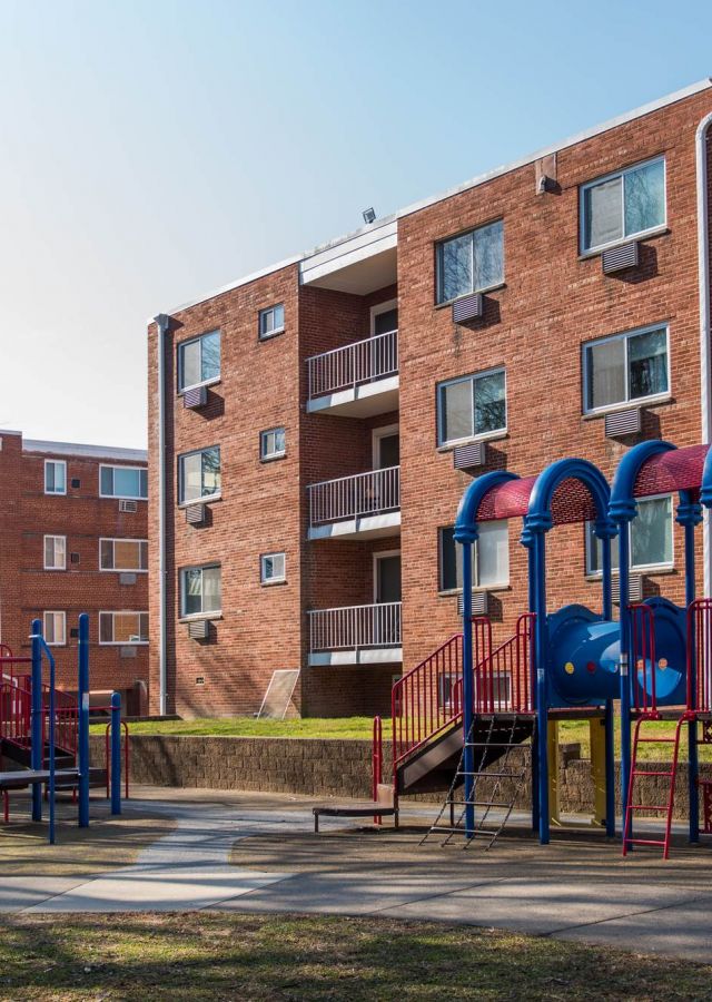 Playground outside of Mason Avenue